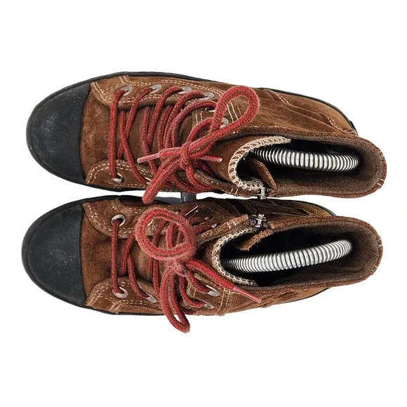 Converse All Star Chuck‎ Taylor Suede Side Zip High-top Junior Size 1 - Picture 9 of 11